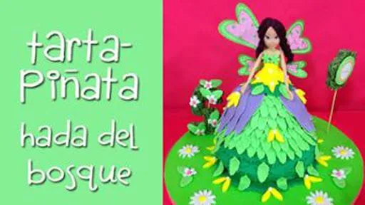 Floqq | Video Tarta-Piñata de Hada del Bosque Floqq | Video Tarta-Piñata de Hada del Bosque