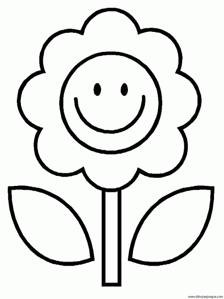 flor-01 | Dibujos y juegos, para pintar y colorear flor-01 | Dibujos y juegos, para pintar y colorear