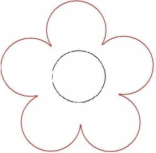 flor en cartulina | Creando Con Papel