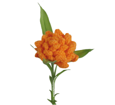 Flor de crisantemo - Tejiendo Perú...