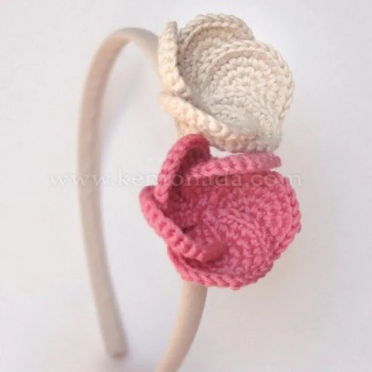 flor crochet | Aprender manualidades es facilisimo.