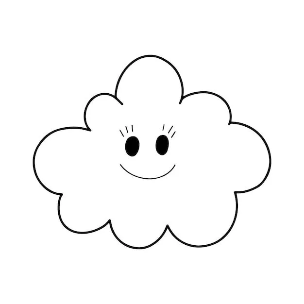 Flor dibujada a mano en estilo de doodle de arte lineal elemento decorativo botánico | Vector Premium Flor dibujada a mano en estilo de doodle de arte lineal elemento decorativo botánico | Vector Premium