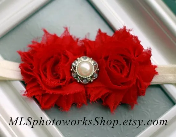 Flor granate diadema Navidad bebé flor por MLSPhotoWorksShop