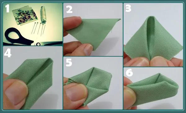 flor kanzashi | Aprender manualidades es facilisimo. flor kanzashi | Aprender manualidades es facilisimo.