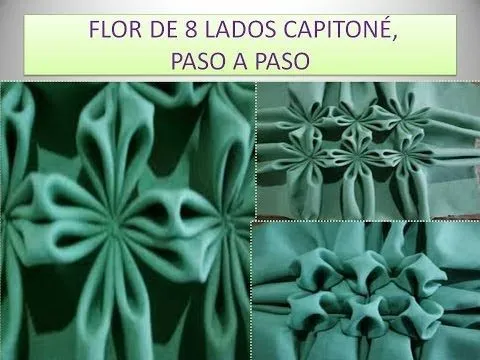 FLOR DE 8 LADOS CAPITONE PASO A PASO | tu propio estilo ... FLOR DE 8 LADOS CAPITONE PASO A PASO | tu propio estilo ...