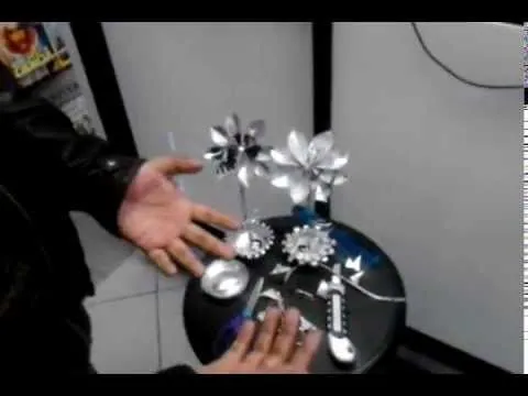 Como hacer una flor de lata extra (OXXO) - YouTube Como hacer una flor de lata extra (OXXO) - YouTube