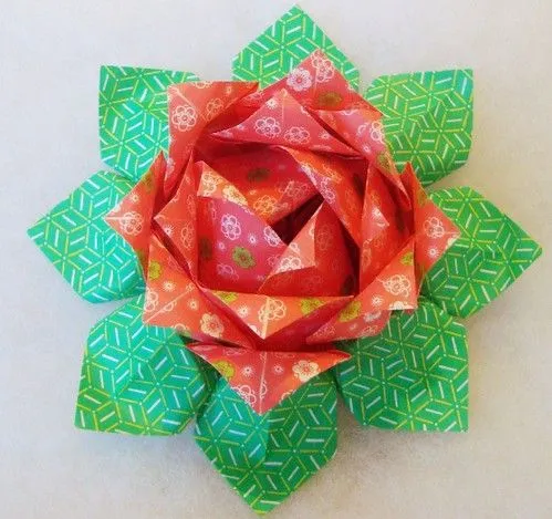 Flor de lótus - origami | Flickr - Photo Sharing! Flor de lótus - origami | Flickr - Photo Sharing!