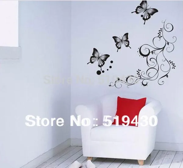 Como hacer mariposas para decorar paredes - Imagui