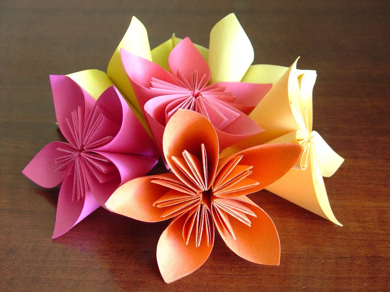 flor modular de origami (variações) | Tsuru Haus flor modular de origami (variações) | Tsuru Haus