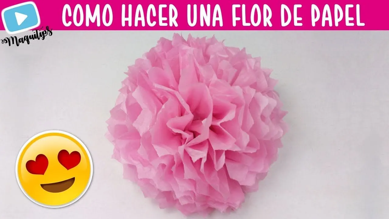 Como Hacer Una Flor de Papel China 