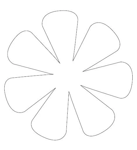 Manualidades con mis hijas: Flor y sus pétalos Manualidades con mis hijas: Flor y sus pétalos