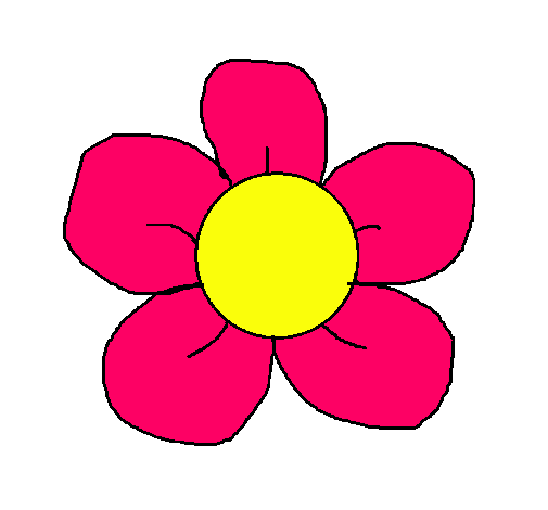 Dibujo de Flor 3 pintado por Mili ♥ en Dibujos.net el día 27-10 ... Dibujo de Flor 3 pintado por Mili ♥ en Dibujos.net el día 27-10 ...