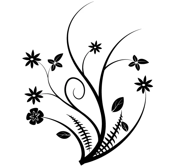 Floral Vector Art - Cliparts.co