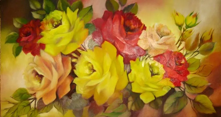 FLORES PARA MI AMOR MARGARITA ROSA GOMEZ VELEZ ARTISTA COLOMBIANA ...