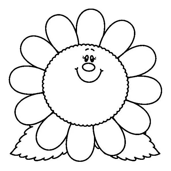 Flores con caritas para colorear | Dibujos para Colorear pintar e ... Flores con caritas para colorear | Dibujos para Colorear pintar e ...