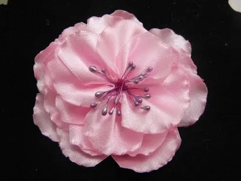 como hacer flores con cinta de raso | facilisimo.com como hacer flores con cinta de raso | facilisimo.com