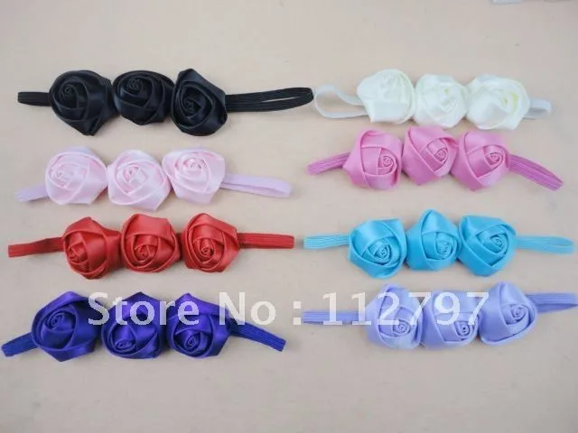 Como hacer flores con cintas - Imagui