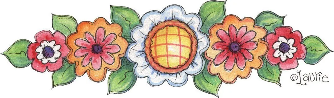 Bordes de flores para colorear e imprimir - Imagui