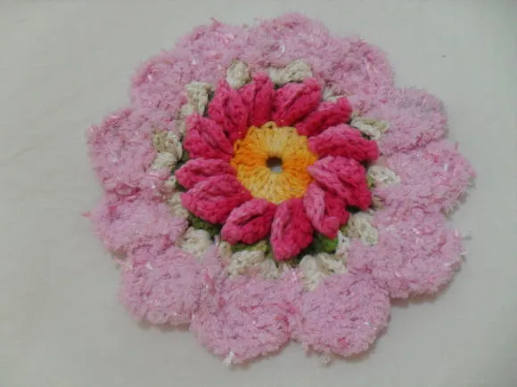 Flores De Croche | Bulldog Puppys