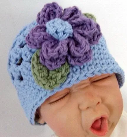 Flores grandes en crochet - Imagui