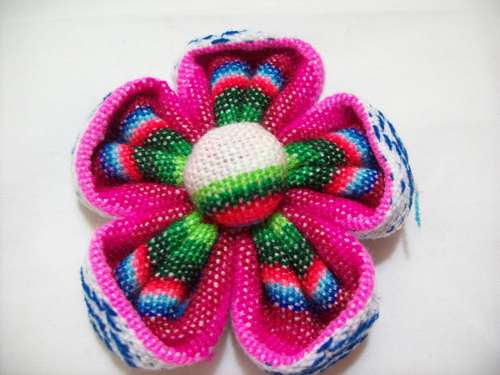 flores-de-aguayo-con-gomita-para-el-cabello-hechas-a-mano_MLA-O ...