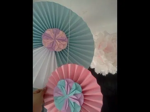 Flores para decorar fiestas! - YouTube