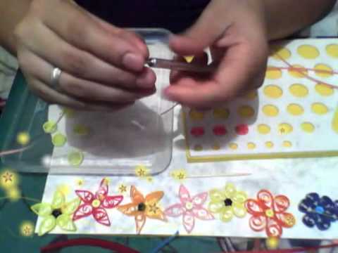 Flores en Filigrana Parte 2 - YouTube