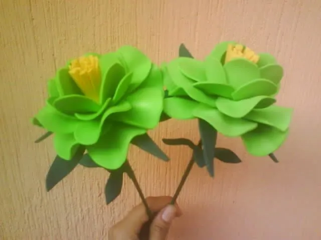 Pattyto Eva`rts: Rosas verde Limon en foami Pattyto Eva`rts: Rosas verde Limon en foami