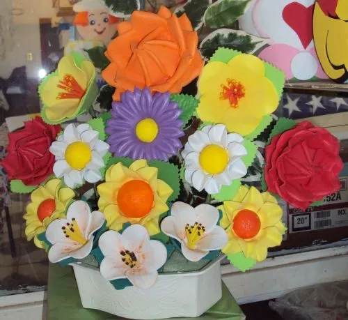 Imagen flores de fomy - grupos.emagister.com