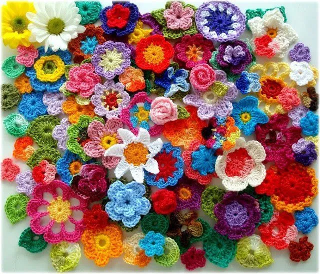 flores de ganchillo | kuki designs