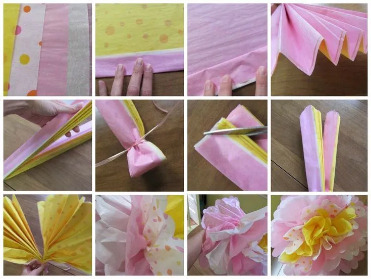 Como hacer flores gigantes de papel china | Stuff | Pinterest | China Como hacer flores gigantes de papel china | Stuff | Pinterest | China