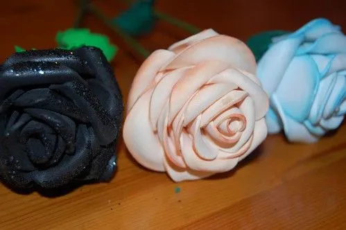 Flores en Goma Eva | Flickr - Photo Sharing!