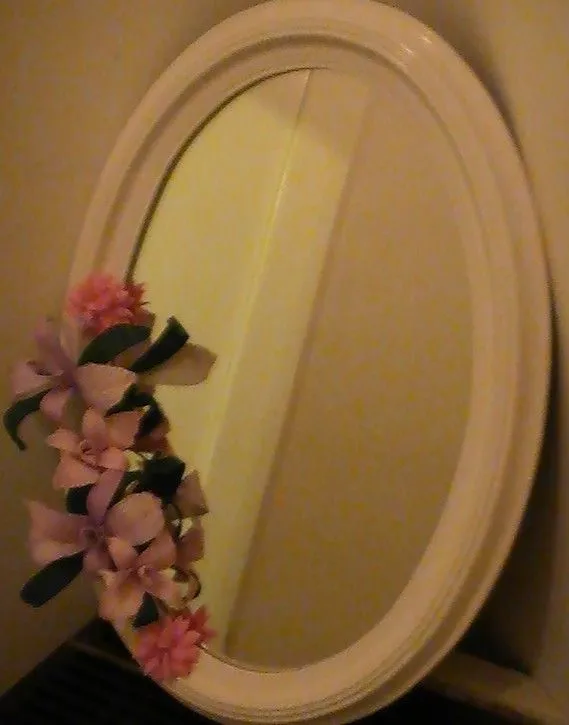 Espejo decorado con orquidea en goma eva | →Flores En Goma Eva ... Espejo decorado con orquidea en goma eva | →Flores En Goma Eva ...