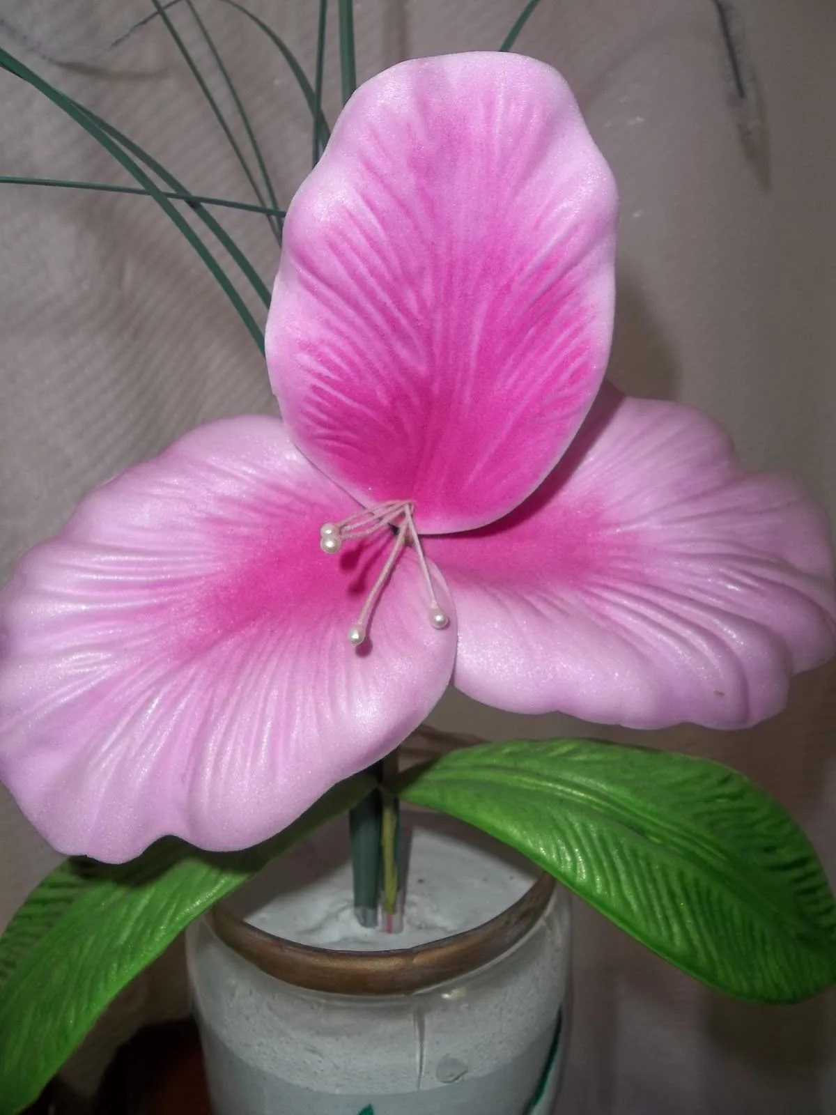 Flores En Goma Eva: Orquideas