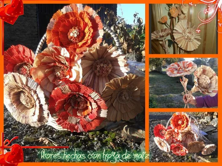 flores hechas con hoja de maiz | manualidades | Pinterest flores hechas con hoja de maiz | manualidades | Pinterest