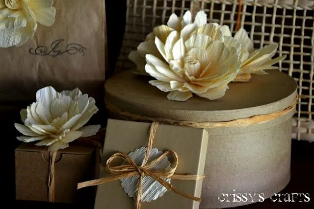 Cómo hacer flores con hojas de maíz | diarioartesanal