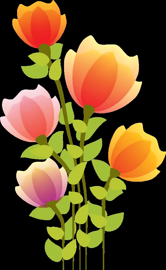 Flores Ilustraciones en PNG para Artesanía y Diseños Primavera Flores Ilustraciones en PNG para Artesanía y Diseños Primavera