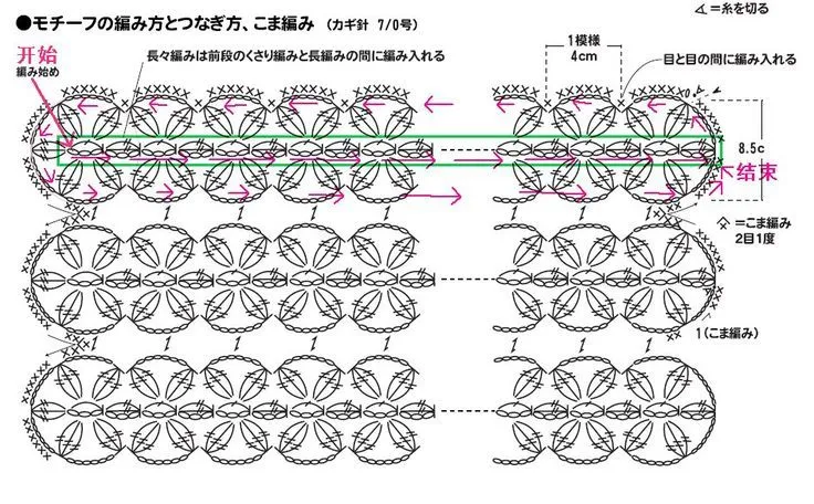 Como hacer flores japonesas en crochet - Imagui | cro-puntadas ... Como hacer flores japonesas en crochet - Imagui | cro-puntadas ...