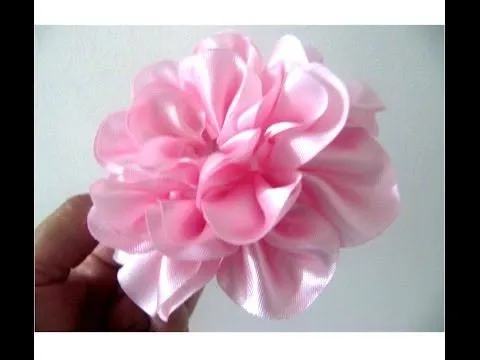 flores kanzashi en tela o cinta de raso - Youtube Downloader mp3