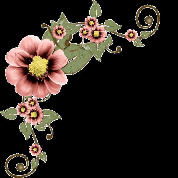 FLORES Y LETRAS PARA DECOUPAGE (pág. 129) | Aprender manualidades ... FLORES Y LETRAS PARA DECOUPAGE (pág. 129) | Aprender manualidades ...