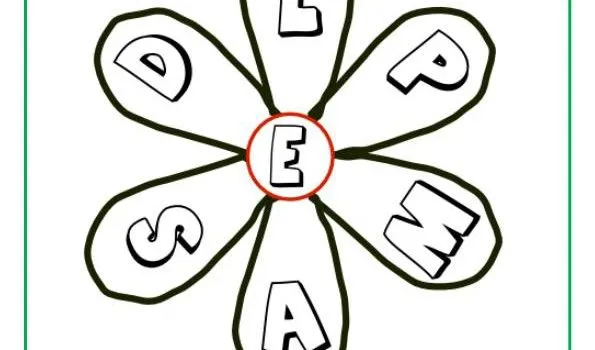 flores de letras de 6 petalos imagen_08 - Orientación Andújar ...