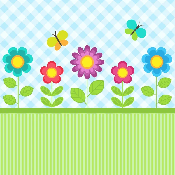 Flores y mariposas — Vector stock © yuliya_m #11149142 Flores y mariposas — Vector stock © yuliya_m #11149142