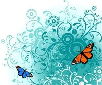 Flores y mariposas vector Vector de la flor - vectores gratis para ... Flores y mariposas vector Vector de la flor - vectores gratis para ...