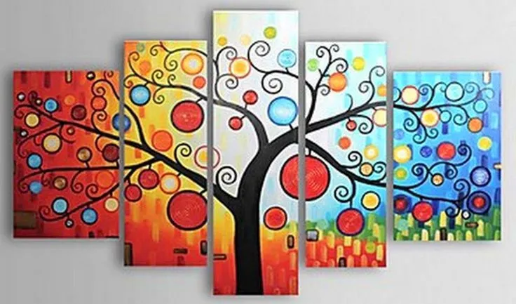 Flores grandes al óleo | Cuadros Modernos al Óleo | Design | Pinterest