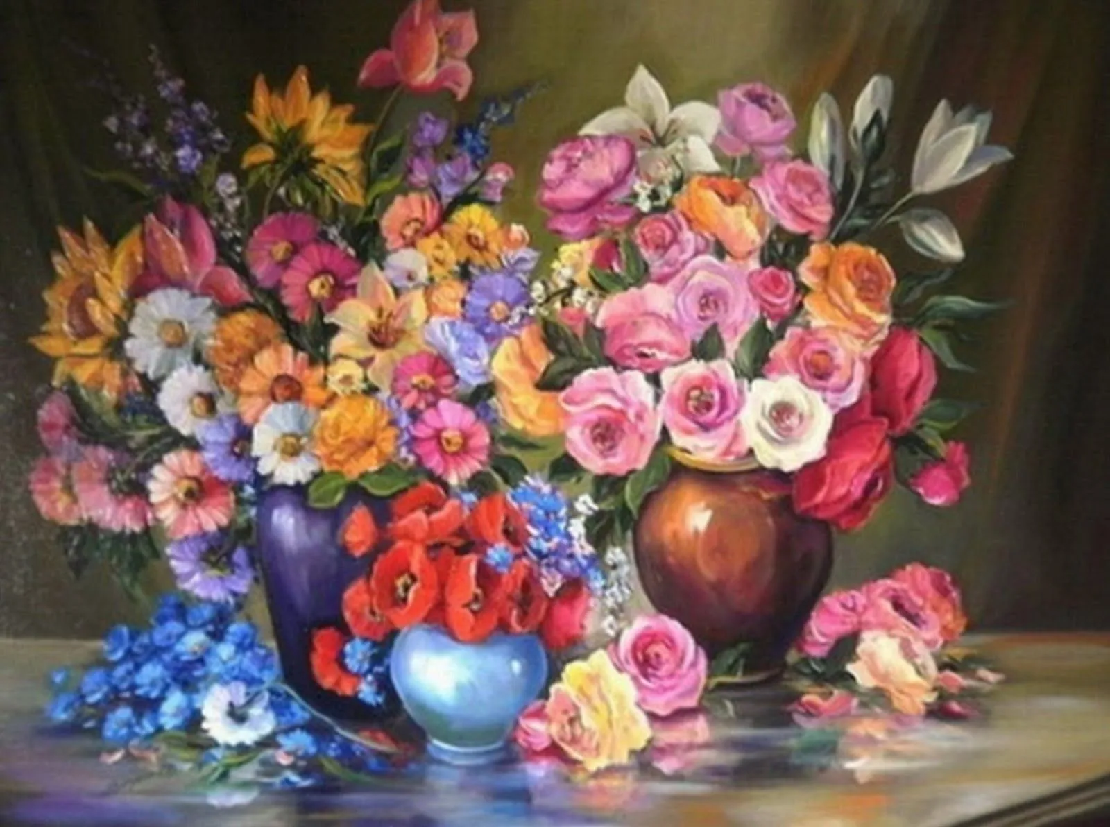 Flores al Óleo, Pinturas Artísticas | Bodegones y Paisajes Cuadros ... Flores al Óleo, Pinturas Artísticas | Bodegones y Paisajes Cuadros ...
