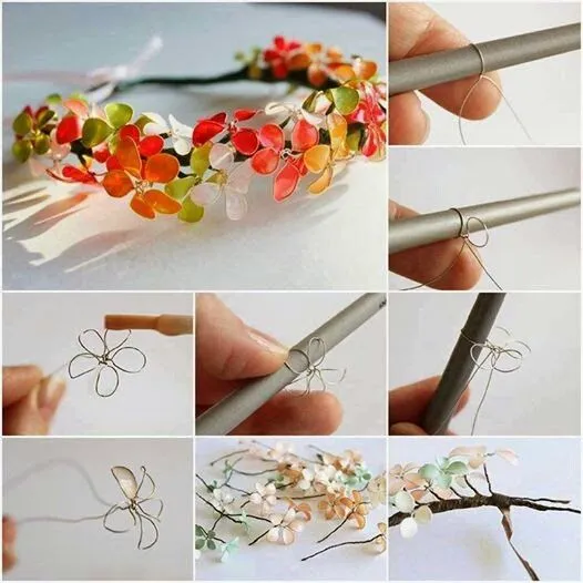 flores on Pinterest | Wire Flowers, Paper Flowers and Easy Paper ... flores on Pinterest | Wire Flowers, Paper Flowers and Easy Paper ...