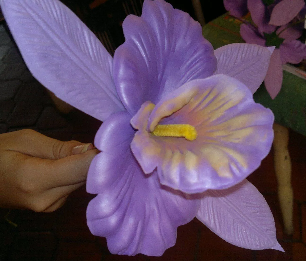 Orquidea de foami - Imagui Orquidea de foami - Imagui