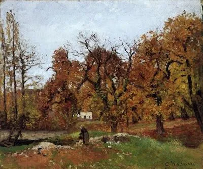 Flores y Palabras: Camille Pissarro: Cuadros otoñales