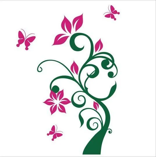 Flores con guias - Imagui