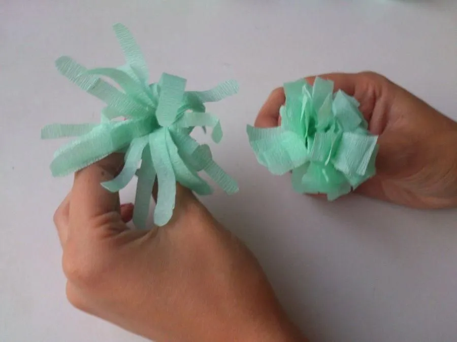 Flores con papel crepé | facilisimo.com
